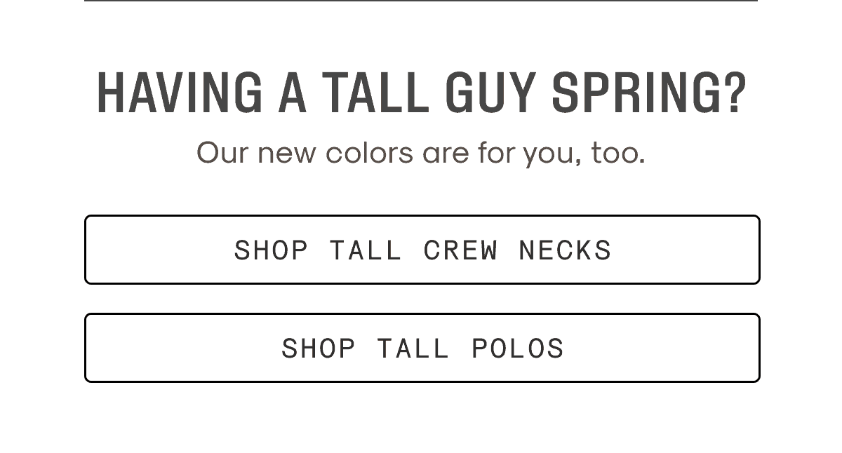 Shop Tall